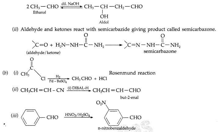 Important Questions for Class 12 Chemistry Chapter 12 Aldehydes, Ketones and Carboxylic Acids Class 12 Important Questions 160