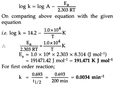 Important Questions for Class 12 Chemistry Chapter 4 Chemical Kinetics Class 12 Important Questions 23