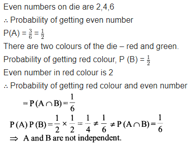 Maths Class 12 NCERT Solutions Chapter 13 Probability Ex 13.2 Q 5