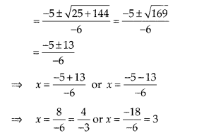 NCERT Exemplar Class 10 Maths Chapter 4 Quadratic Equations Ex 4.3 Q1.3