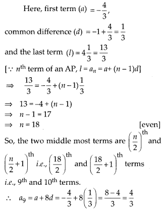 NCERT Exemplar Class 10 Maths Chapter 5 Arithmetic Progressions Ex 5.3 Q19