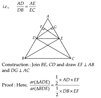 NCERT Exemplar Class 10 Maths Chapter 6 Triangles Ex 6.4 Q3