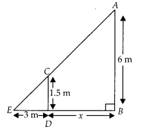 NCERT Exemplar Class 10 Maths Chapter 6 Triangles Ex 6.4 Q8