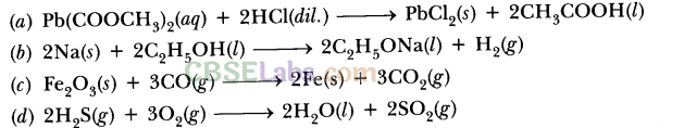 NCERT Exemplar Class 10 Science Chapter 1 Chemical Reactions And Equations Img 15