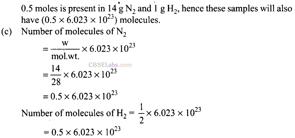 NCERT Exemplar Class 11 Chemistry Chapter 1 Some Basic Concepts of Chemistry-4