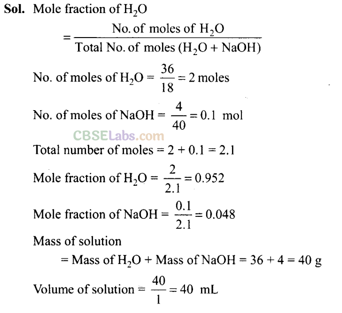 NCERT Exemplar Class 11 Chemistry Chapter 1 Some Basic Concepts of Chemistry-14