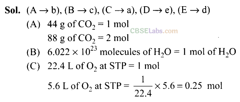 NCERT Exemplar Class 11 Chemistry Chapter 1 Some Basic Concepts of Chemistry-16