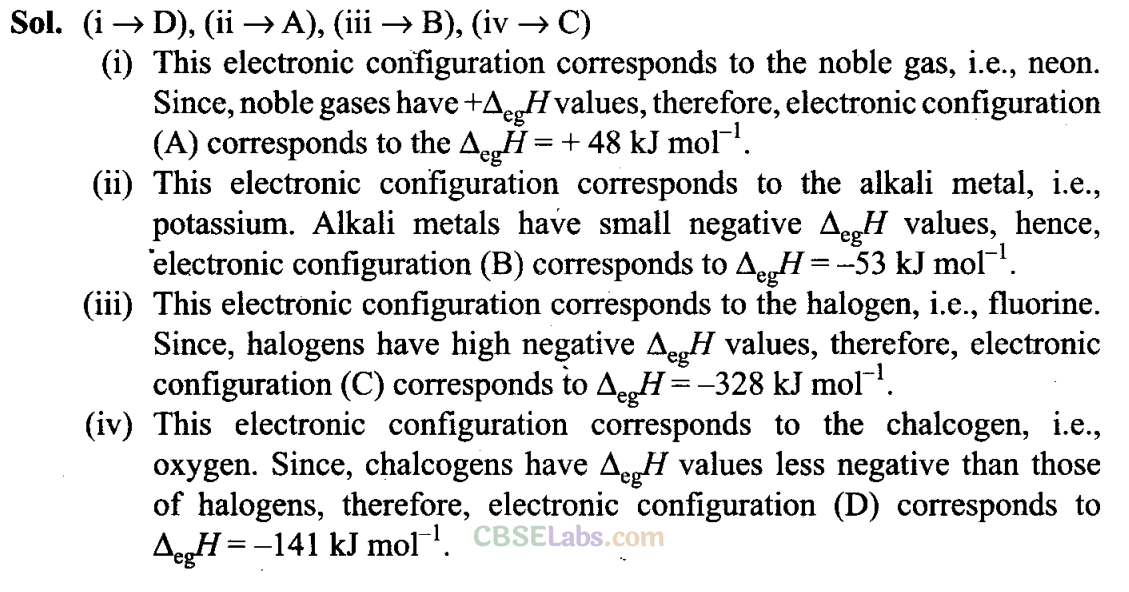 NCERT Exemplar Class 11 Chemistry Chapter 3 Classification of Elements and Periodicity in Properties-5