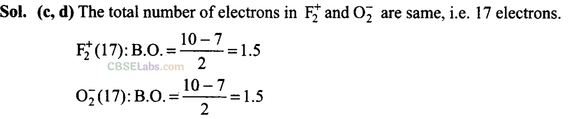 NCERT Exemplar Class 11 Chemistry Chapter 4 Chemical Bonding and Molecular Structure-15