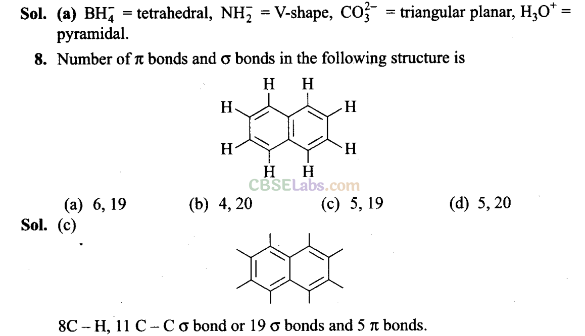 NCERT Exemplar Class 11 Chemistry Chapter 4 Chemical Bonding and Molecular Structure-2