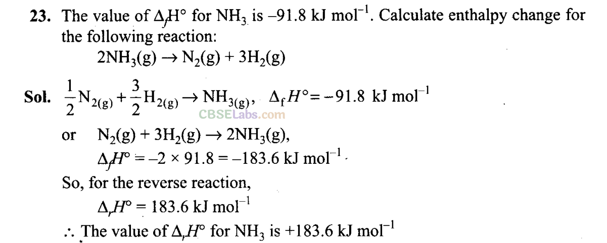 NCERT Exemplar Class 11 Chemistry Chapter 6 Thermodynamics-7