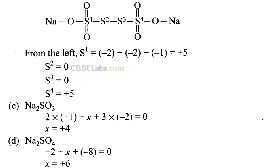 NCERT Exemplar Class 11 Chemistry Chapter 8 Redox Reactions-17