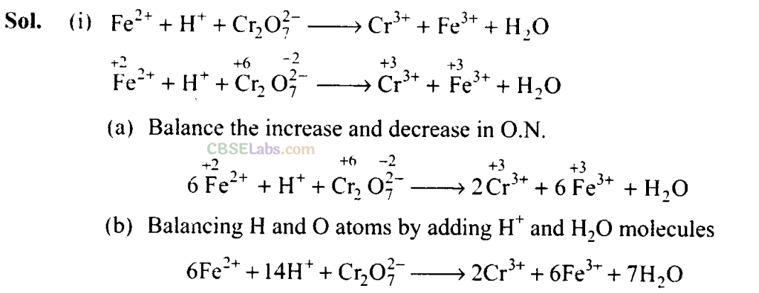 NCERT Exemplar Class 11 Chemistry Chapter 8 Redox Reactions-18
