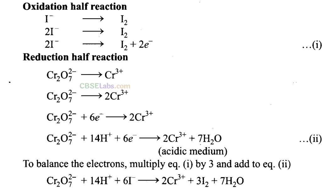 NCERT Exemplar Class 11 Chemistry Chapter 8 Redox Reactions-30