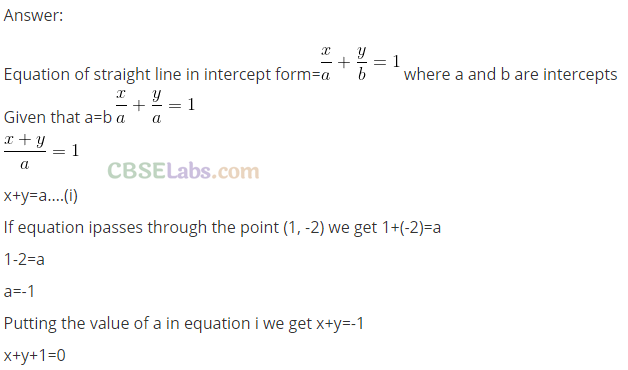 NCERT Exemplar Class 11 Maths Chapter 10 Straight Lines-39