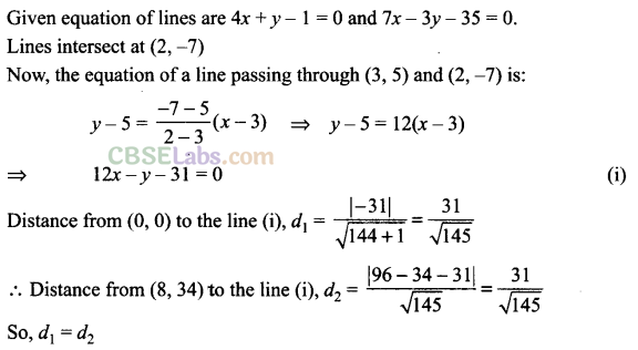 NCERT Exemplar Class 11 Maths Chapter 10 Straight Lines-48