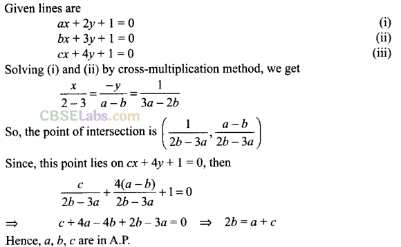NCERT Exemplar Class 11 Maths Chapter 10 Straight Lines-52