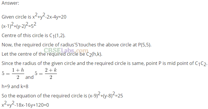 NCERT Exemplar Class 11 Maths Chapter 11 Conic Sections-10