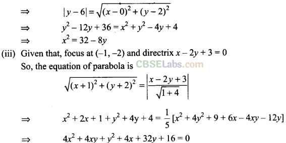 NCERT Exemplar Class 11 Maths Chapter 11 Conic Sections-12