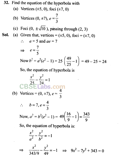 NCERT Exemplar Class 11 Maths Chapter 11 Conic Sections-16