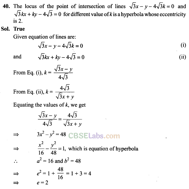 NCERT Exemplar Class 11 Maths Chapter 11 Conic Sections-24