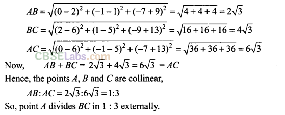 NCERT Exemplar Class 11 Maths Chapter 12 Introduction to Three Dimensional Geometry-19