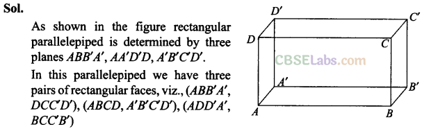 NCERT Exemplar Class 11 Maths Chapter 12 Introduction to Three Dimensional Geometry-24