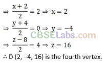 NCERT Exemplar Class 11 Maths Chapter 12 Introduction to Three Dimensional Geometry-7