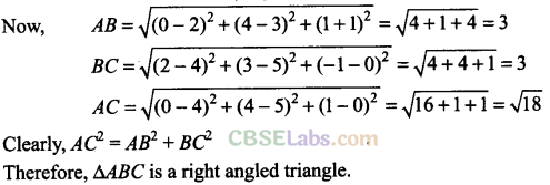 NCERT Exemplar Class 11 Maths Chapter 12 Introduction to Three Dimensional Geometry-8