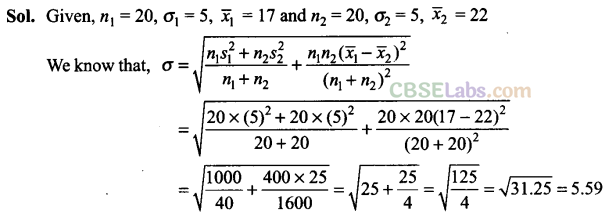NCERT Exemplar Class 11 Maths Chapter 15 Statistics-11