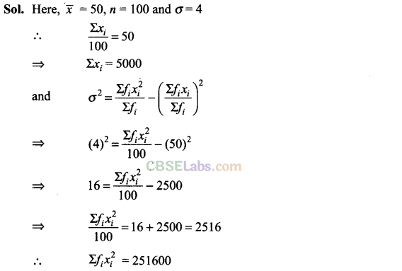 NCERT Exemplar Class 11 Maths Chapter 15 Statistics-18