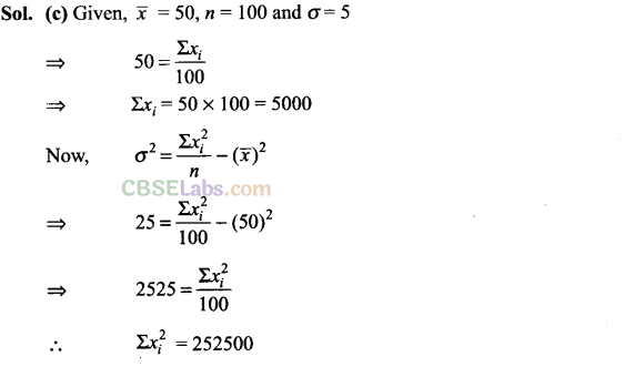 NCERT Exemplar Class 11 Maths Chapter 15 Statistics-46