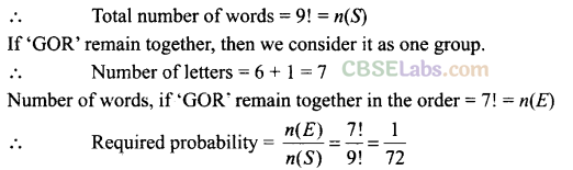 NCERT Exemplar Class 11 Probability Solutions