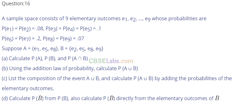 NCERT Exemplar Class 11 Maths Chapter 16 Probability-20
