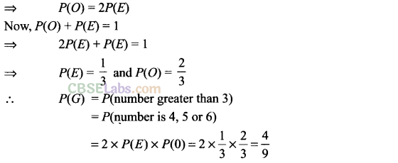 NCERT Exemplar Class 11 Maths Chapter 16 Probability