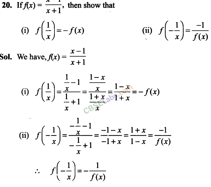 NCERT Exemplar Class 11 Maths Chapter 2 Relations and Functions-15