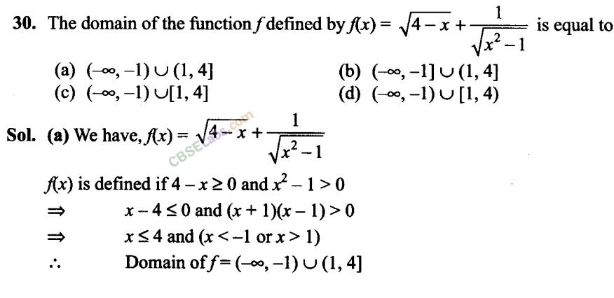 NCERT Exemplar Class 11 Maths Chapter 2 Relations and Functions-25