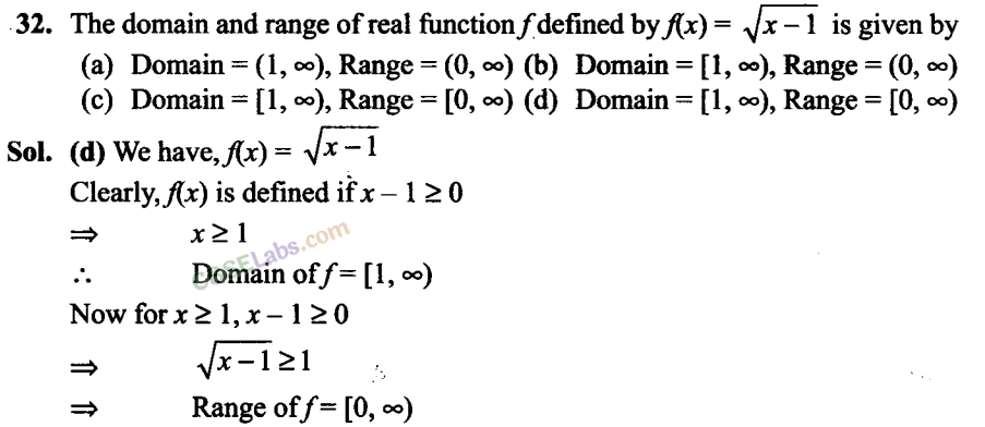 NCERT Exemplar Class 11 Maths Chapter 2 Relations and Functions-27
