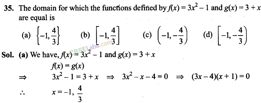 NCERT Exemplar Class 11 Maths Chapter 2 Relations and Functions-30
