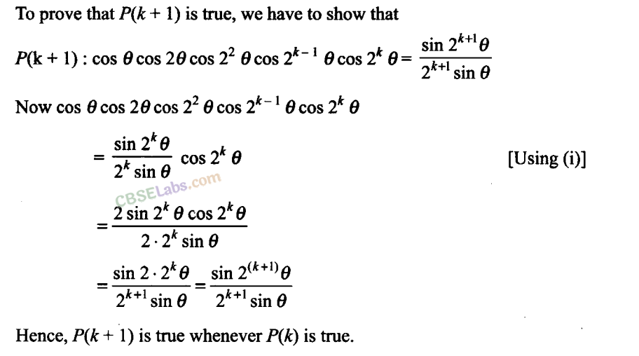 NCERT Exemplar Class 11 Maths Chapter 4 Principle of Mathematical Induction-15