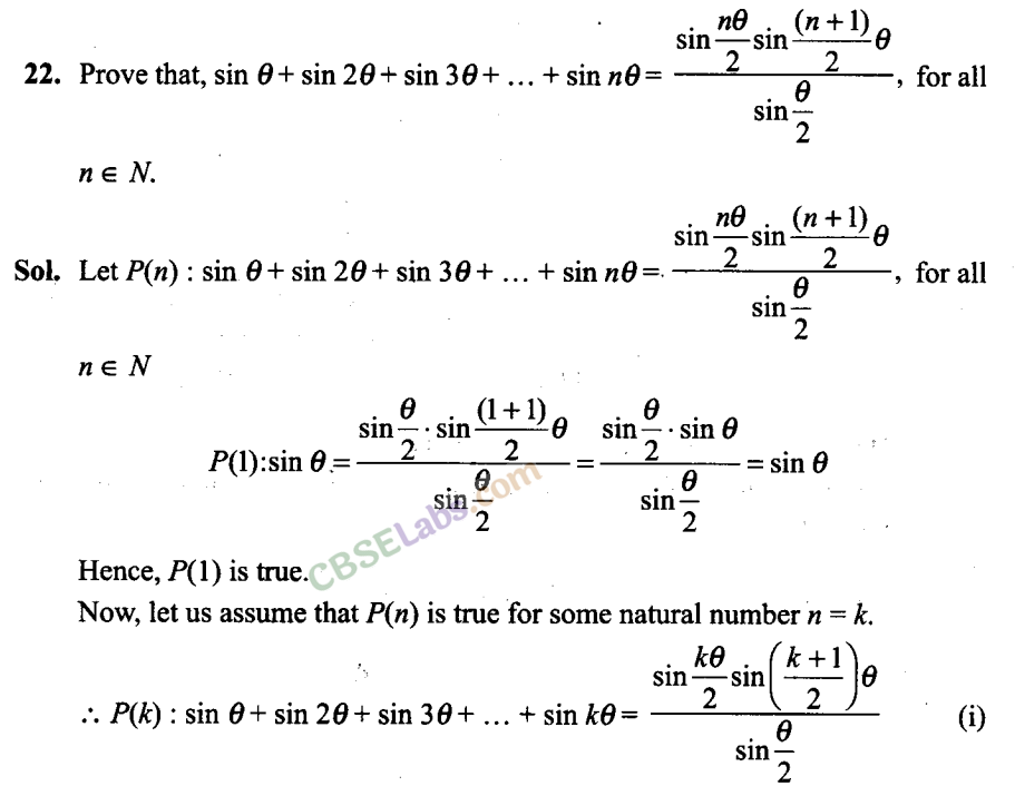 NCERT Exemplar Class 11 Maths Chapter 4 Principle of Mathematical Induction-16