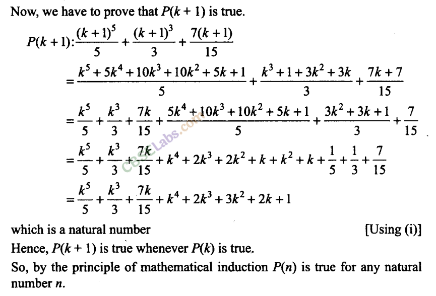 NCERT Exemplar Class 11 Maths Chapter 4 Principle of Mathematical Induction-21