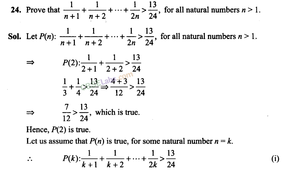 NCERT Exemplar Class 11 Maths Chapter 4 Principle of Mathematical Induction-22