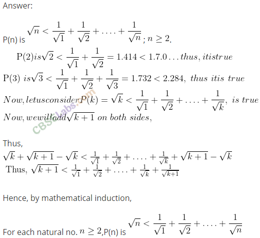 NCERT Exemplar Class 11 Maths Chapter 4 Principle of Mathematical Induction-2