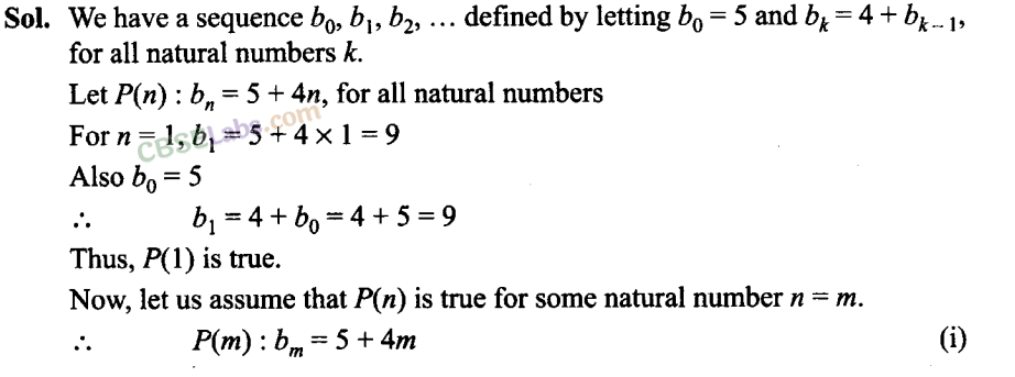 NCERT Exemplar Class 11 Maths Chapter 4 Principle of Mathematical Induction-5