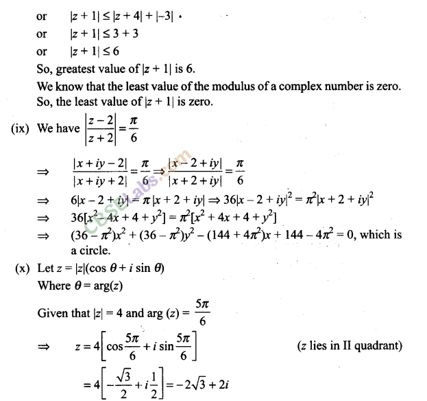 NCERT Exemplar Class 11 Maths Chapter 5 Complex Numbers and Quadratic Equations-25