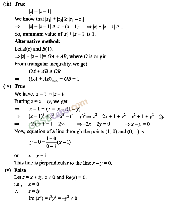 NCERT Exemplar Class 11 Maths Chapter 5 Complex Numbers and Quadratic Equations-27