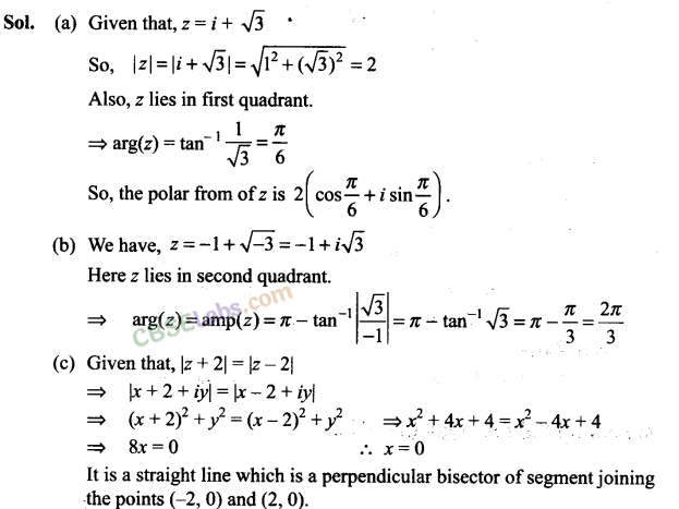 NCERT Exemplar Class 11 Maths Chapter 5 Complex Numbers and Quadratic Equations-32