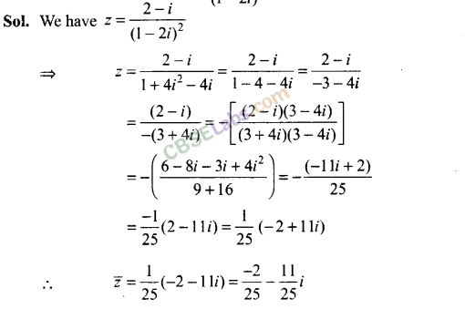 NCERT Exemplar Class 11 Maths Chapter 5 Complex Numbers and Quadratic Equations-35