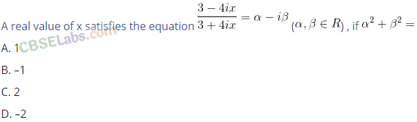 NCERT Exemplar Class 11 Maths Chapter 5 Complex Numbers and Quadratic Equations-52